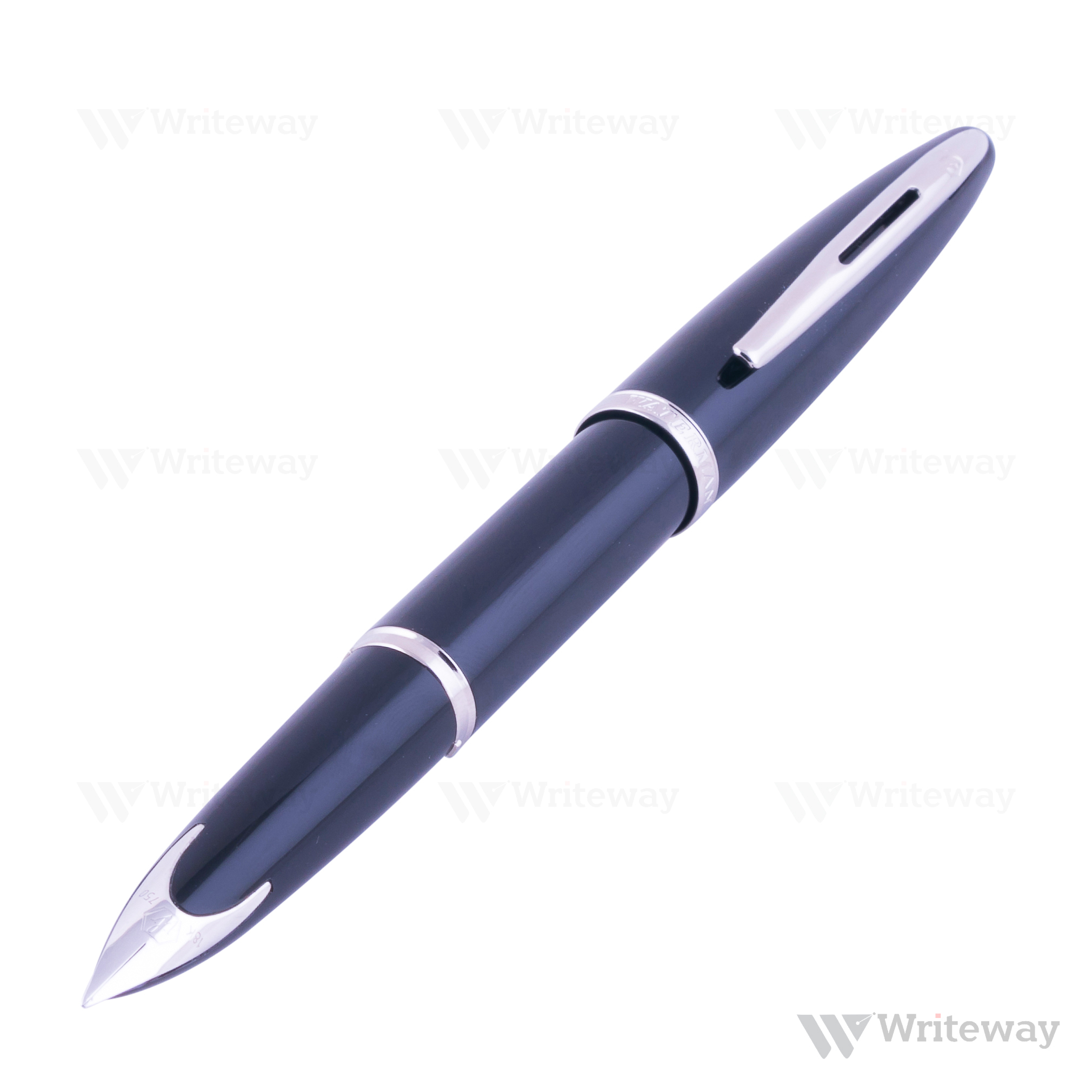 WATERMAN CARENE FOUNTAIN PEN SEA BLACK 